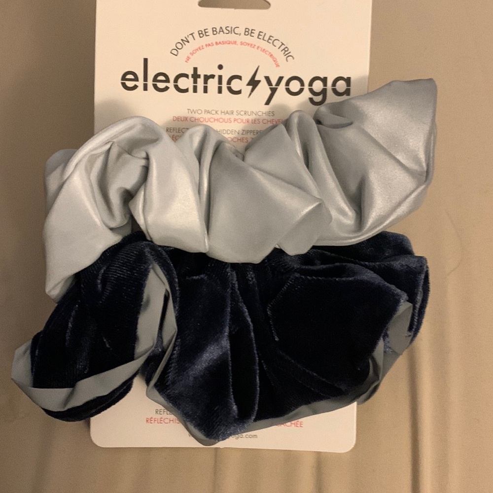 Electric Yoga Scrunchies